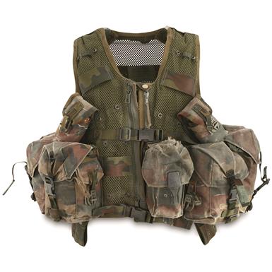 Belgian Military Surplus Load Vest Complete, Used