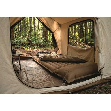 Czech Military Surplus Canvas Inflatable Sleep Mattress, New