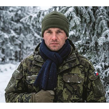 Czech Military Surplus Wool Scarves, 2 Pack, New