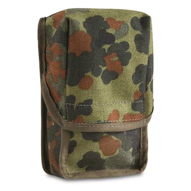 German Military Surplus Flashlight Pouches, 2 pack, New
