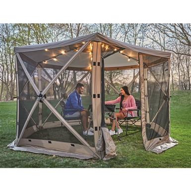 Guide Gear 6-sided Hex Screen House Tent with Wind Panels