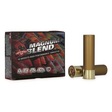 HEVI-Shot Magnum Blend, 12 Gauge, 3 1/2", 2 1/4 oz. Shotshells, 5 Rounds