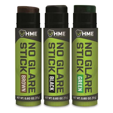 HME Glare Reducing Face Paint Sticks, 3 Pack