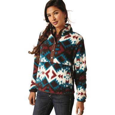 Ariat Women's Berber Snap Front Sweatshirt