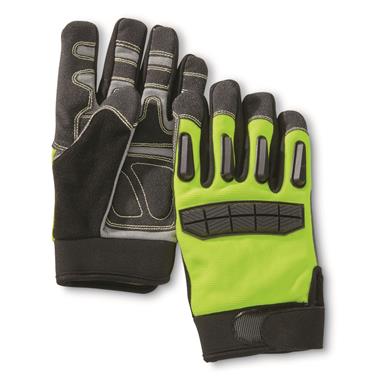 U.S. Municipal Surplus Impact Work Gloves, New