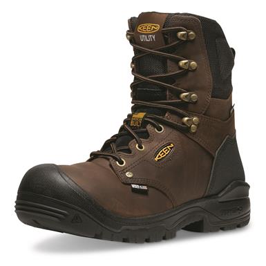 KEEN Utility Men's Independence 8" Waterproof Work Boots, USA