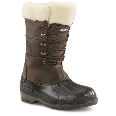 Baffin Women's Maple Leaf Leather Winter Boots