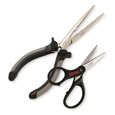 Rapala Pliers and Super Line Scissors Combo