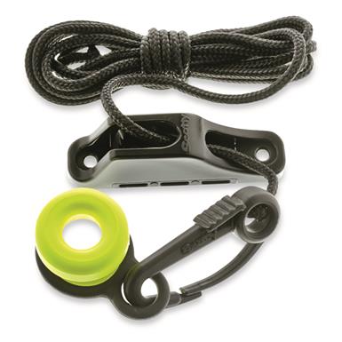 Scotty Downrigger Weight Retriever with Snap, Fairlead Cleat and 78” of Cord