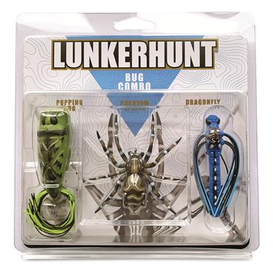 Lunkerhunt Bug Lure Kit, 3 Piece Set
