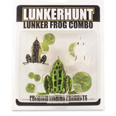 Lunkerhunt Lunker Frog Combo Kit