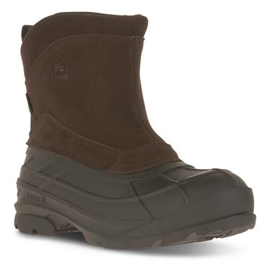 Kamik Men's Champlain 3 7.75" Side Zip Winter Boots