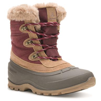 Kamik Women's Snovalley 5 8.25" Waterproof Winter Boots