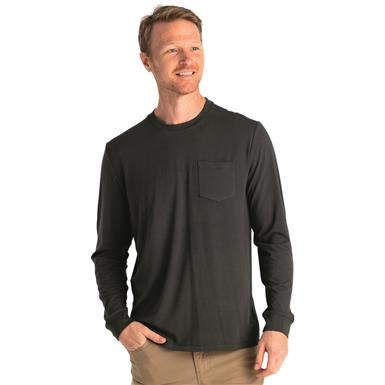 Free Fly Men's Bamboo Flex Long Sleeve Pocket Tee