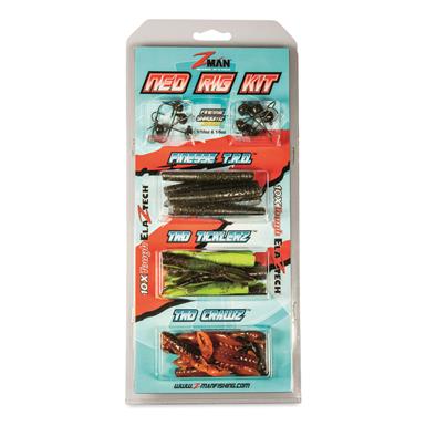 Z-Man Ned Rig Finesse Fishing Kit, 32 Piece