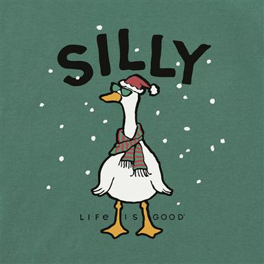 Life Is Good Toddler Silly Goose Crusher Long Sleeve Tee
