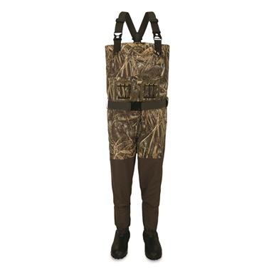 Drake Waterfowl Men's Eqwader Breathable Insulated Waders, 1,600-gram