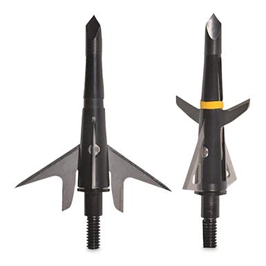 Swhacker Hybrid Crossbow Broadheads, 4-Blade, 3 Pack