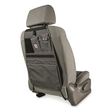 Carhartt Universal Nylon Duck Seat Back Organizer, Gravel