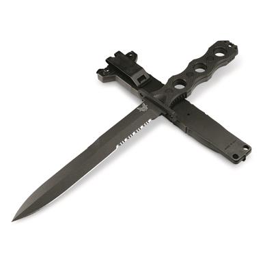 Benchmade 185SBK SOCP Fixed Blade Knife with Sheath