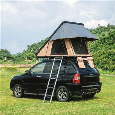 Trustmade Scout MAX Hard Shell Rooftop Tent with Roof Rack