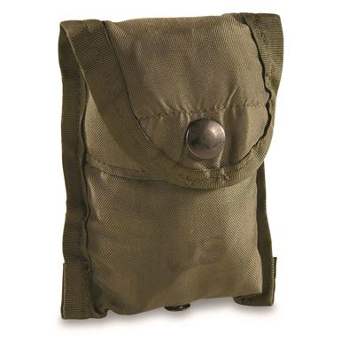 U.S. Military Surplus Compass/Flash Bang Pouches, 4 pack, Like New