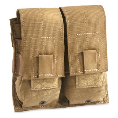 U.S. Military Surplus Specter MOLLE M4/M16 Double Mag Pouch, New
