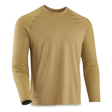 U.S. Military Surplus Bates Long Sleeve Performance Shirts, 2 pack, New