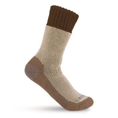 Carhartt Men's Heavyweight Synthetic-Wool Blend Boot Socks