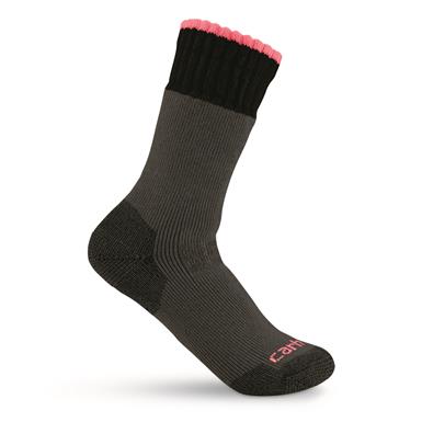 Carhartt Women's Heavyweight Synthetic-Wool Blend Boot Socks
