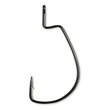 Eagle Claw Lazer Sharp Extra Wide Gap Magworm Hooks, 12 Pack