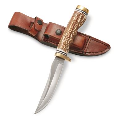 Uncle Henry Next Gen Staglon 153UH Golden Spike Fixed Blade Knife