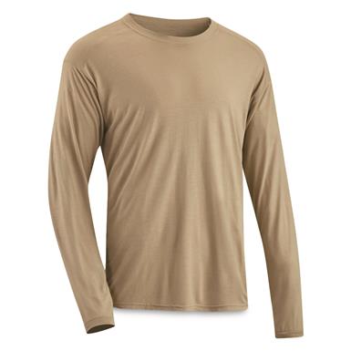 U.S. Military Surplus Polartec SilkWeight Base Layer Shirt, New
