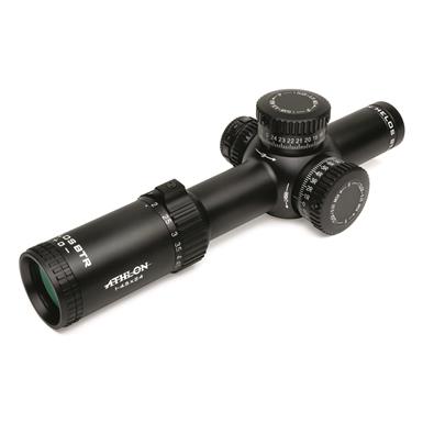 Athlon Helos BTR 1-4.5x24mm Rifle Scope, SFP ATSR3 Illuminated MOA Reticle