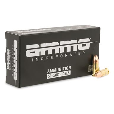 Ammo Inc. Signature, 9mm, TMC, 124 Grain, 50 Rounds