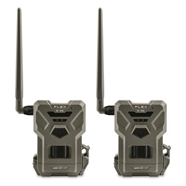 SPYPOINT FLEX G-36 Cellular Trail/Game Camera, 36MP, 2 Pack