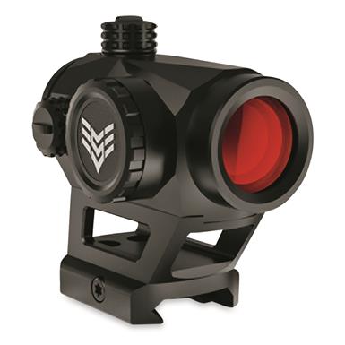 SwampFox Liberator II Mini Red Dot Sight, 2 MOA Dot