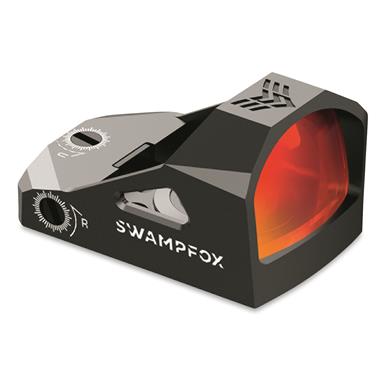 SwampFox Justice 1x27mm Micro Reflex Sight, 3 MOA Red Dot