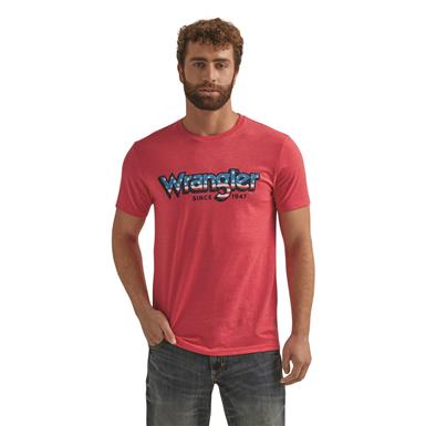 Wrangler Men's Flag Graphic T-Shirt