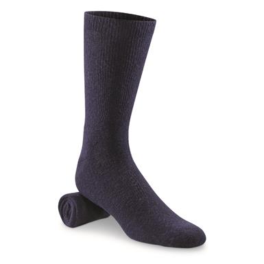 Swedish Military Surplus Merino Wool Socks, 3 Pairs, New
