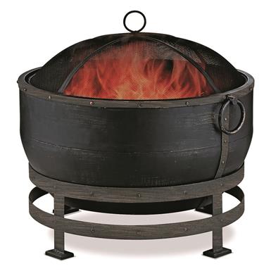 Endless Summer 26” Fire Pit with Kettle Design