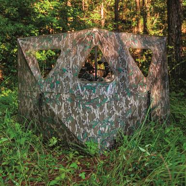 Primos Double Bull Surroundview Stakeout blind, Mossy Oak Greenleaf