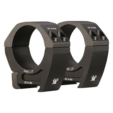 Vortex Pro Series 34mm Scope Rings, High