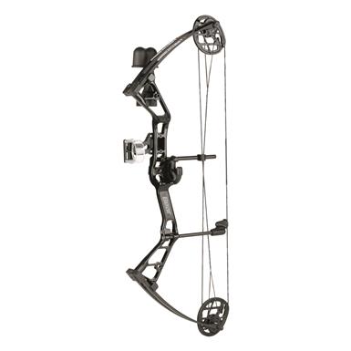 Bear Archery Pathfinder Youth Ready-to-Hunt Compound Bow Package, Right Hand, 15-29 lbs.