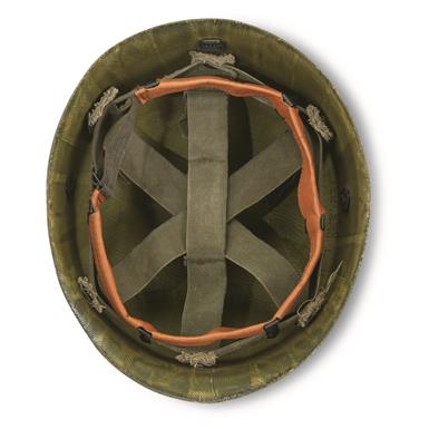 U.S. Military Surplus M1 Helmet Liner, Complete, New