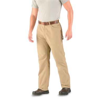Berne Men's Heartland Washed Duck Relaxed Fit Carpenter Pants