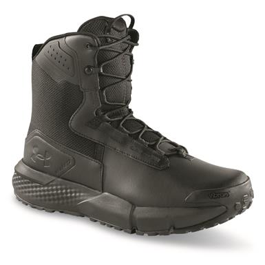 Under Armour Men's Charged Valsetz Waterproof Side Zip Tactical Boots