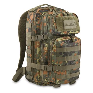 Mil-Tec® 20L Assault Pack, Flecktarn Camo
