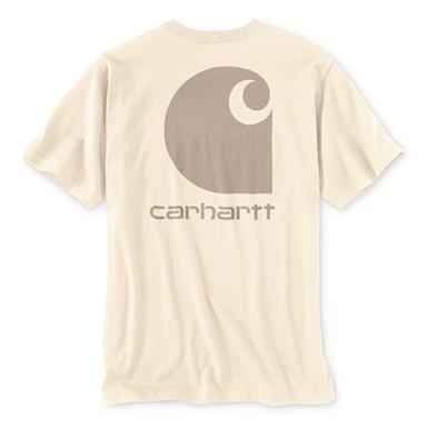 Carhartt Men's Relaxed Fit Heavyweight Short Sleeve Pocket C Tee