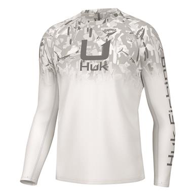 Huk KC Icon Apex Vert Fade Long Sleeve Shirt
